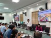 Đồng chí Bí thư Đảng ủy xã Chiềng Sinh tham luận...